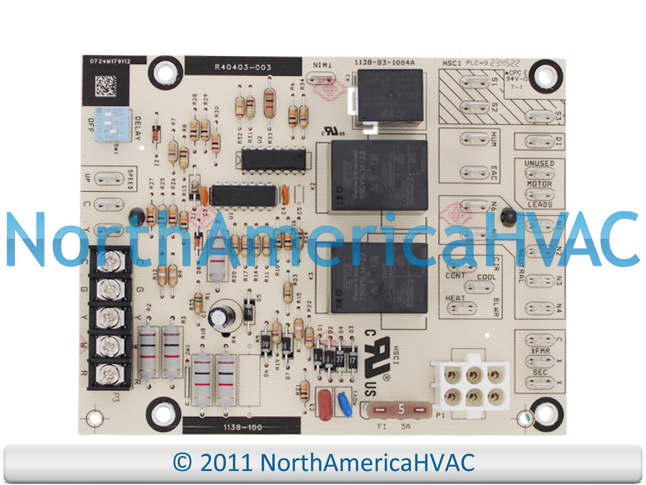 Guaranteed Working ST9120C4057 Furnace Control Board For York - HQ1011927HW